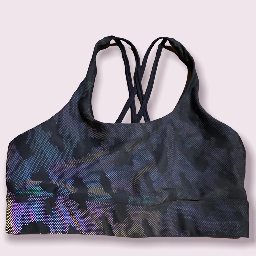 Wodbottom Black call of booty sports bra  size large.